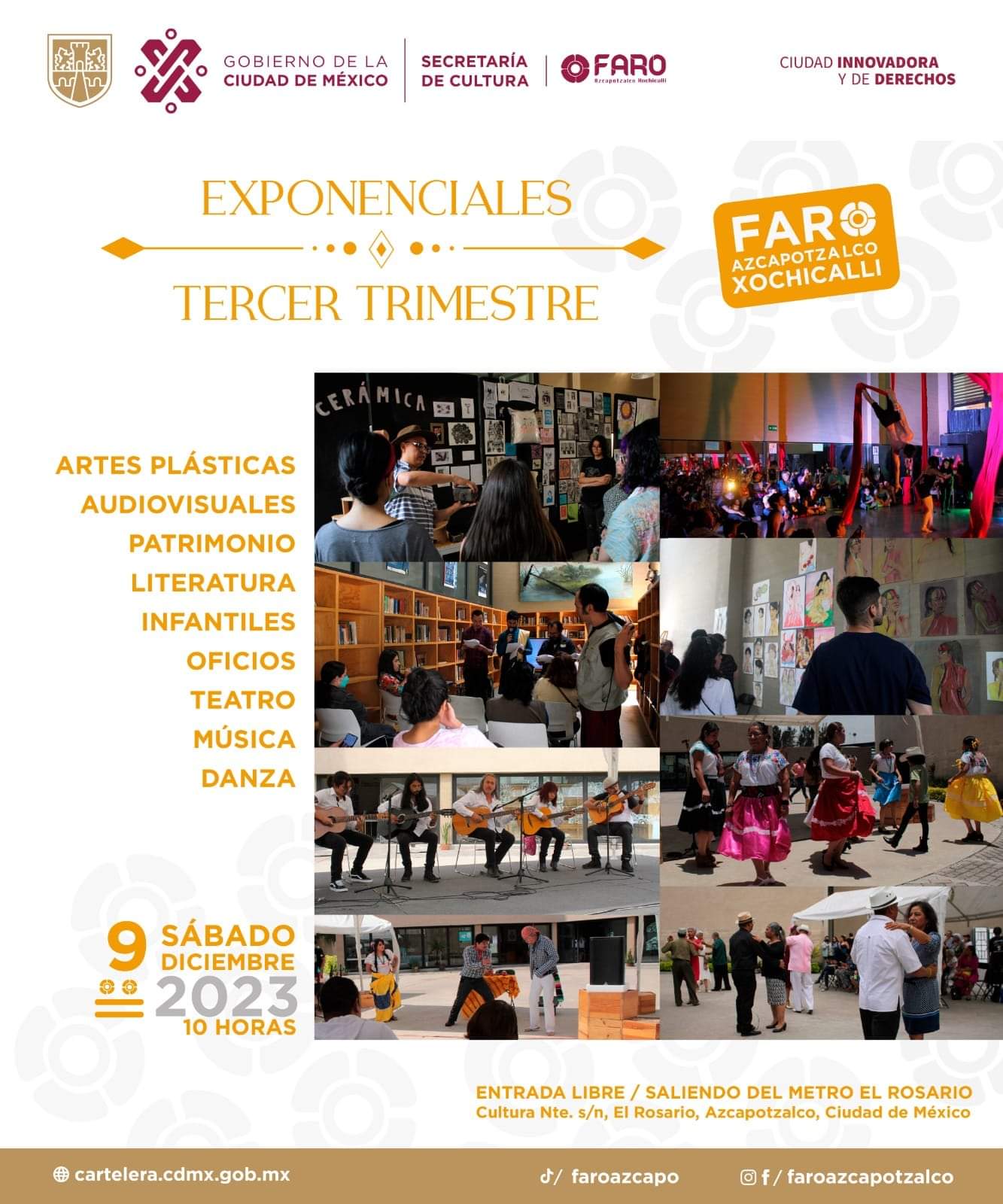 Exponenciales De Talleres Faro Azcapotzalco Cartelera Cultural De La