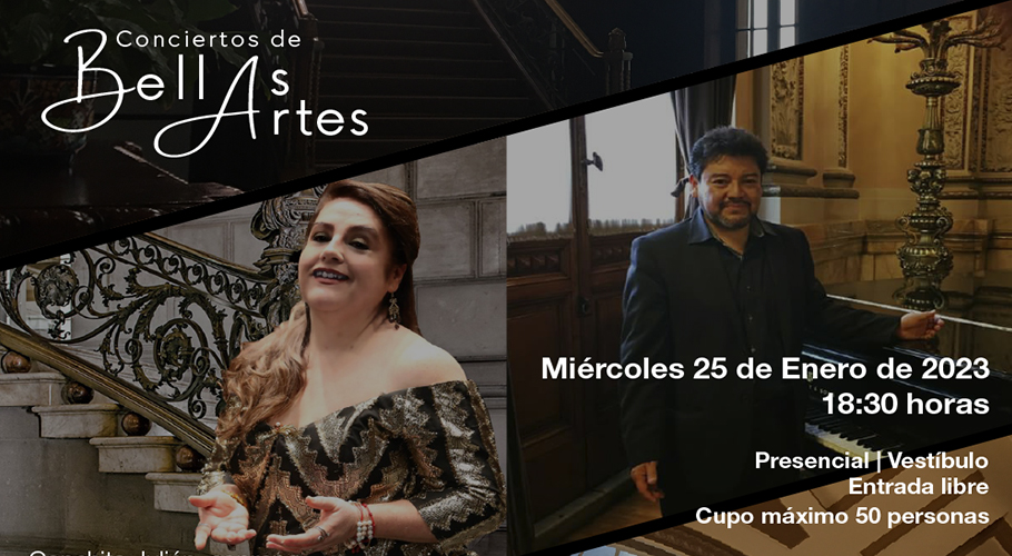 Conciertos de Bellas Artes • Cartelera Cultural de la Ciudad de México