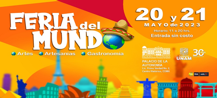 Feria Del Mundo • Cartelera Cultural De La Ciudad De México • Cdmx Cartelera Cultural 0088