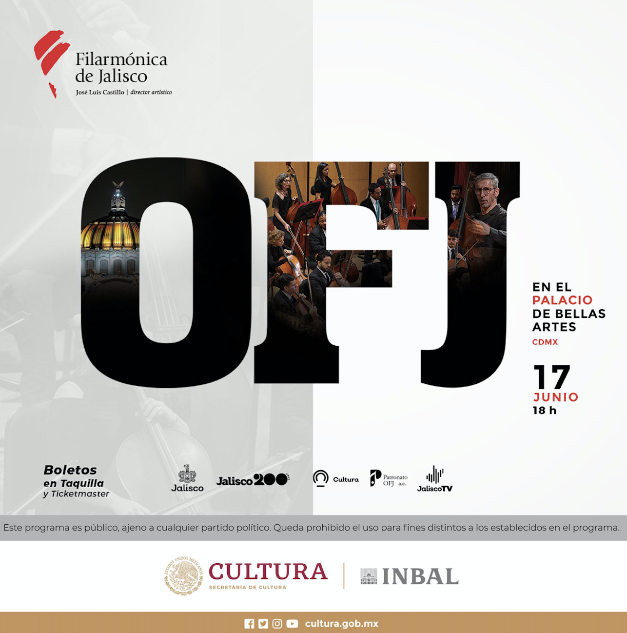 Orquesta Filarmónica De Jalisco • Cartelera Cultural De La Ciudad De ...