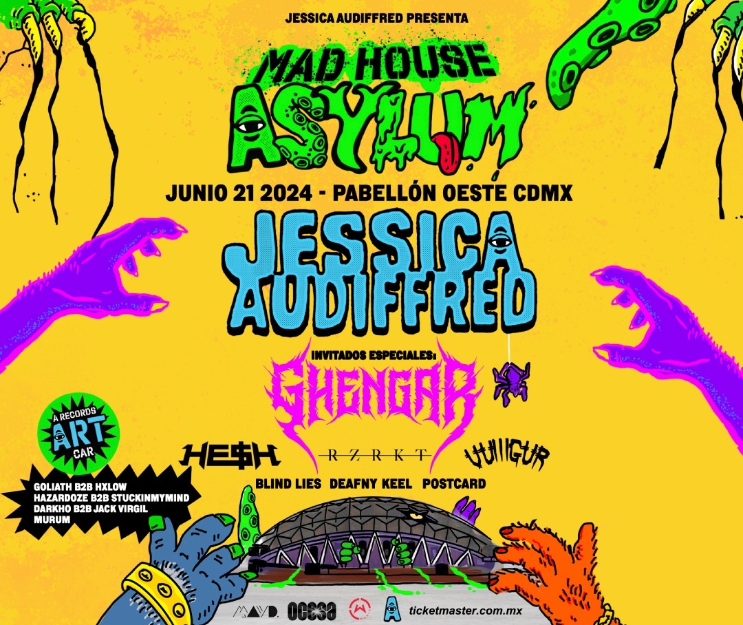 Jessica Audiffred presenta MAD HOUSE: Asylum • Cartelera Cultural de la ...