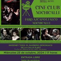 CINECLUB XOCHICALLI El Barbero Demoníaco de la Calle Fleet