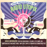 Inauguración de Radio Utopix